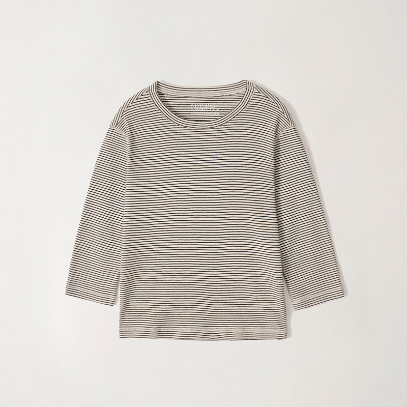 Nothing Written - T-Shirt Rayures - Noir