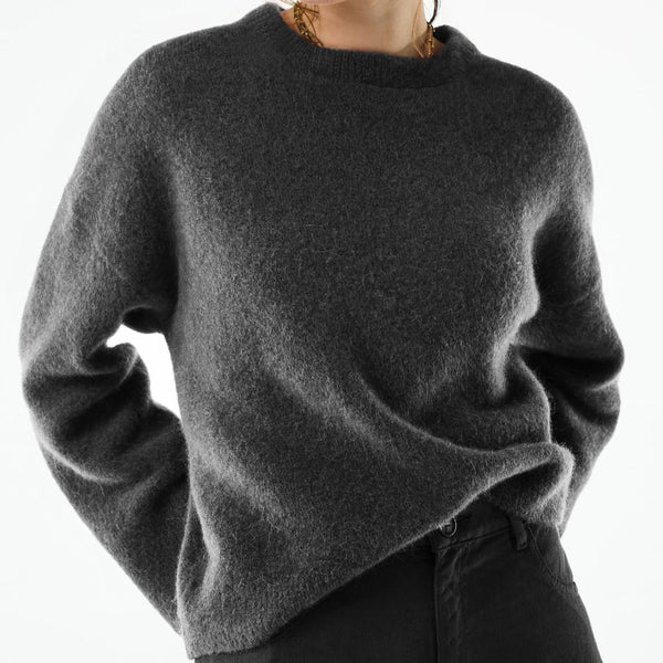 Belle Pièce - Pull col rond Kipling - Anthracite