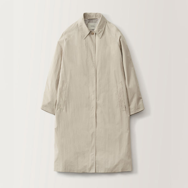 Nothing Written - Oversized Balmacaan Coat - Beige – Merci Paris