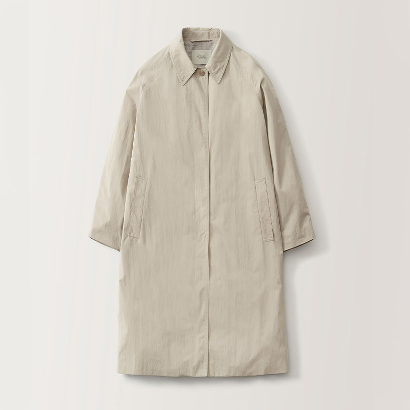 Nothing Written - Oversized Balmacaan Coat - Beige – Merci Paris