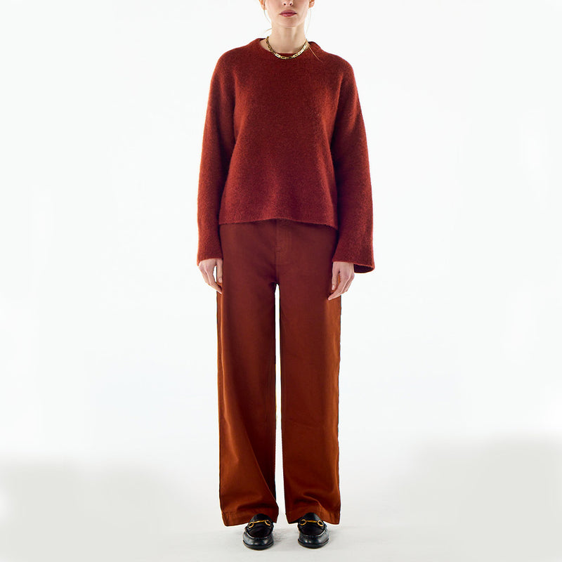 Belle Pièce - Pull Kipling - Ocre Rouge