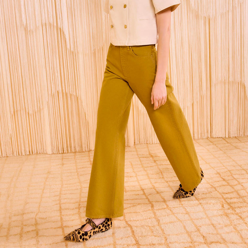 Ulla Johnson - Jeans The Willow Leg - Argan