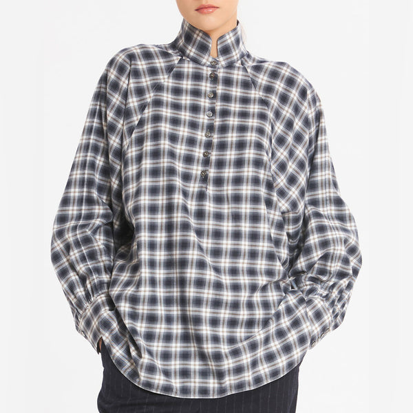 Barena - Chemise Cristal Rifugio - Noir & Blanc