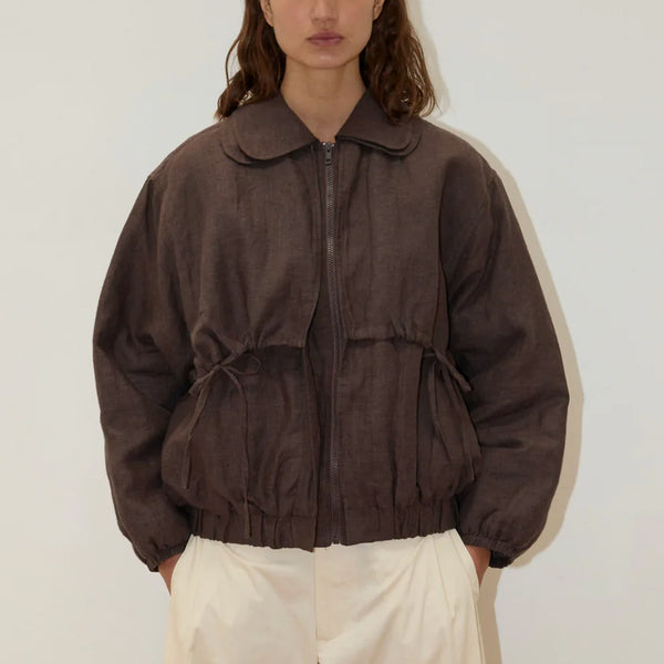 Deiji Studio - Veste Double Layered - Bark