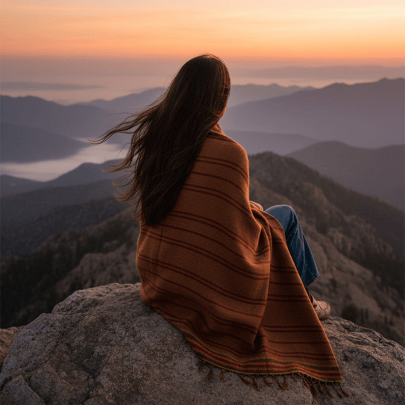 Lovat & Green - Echarpe Joaquim - Bordeaux