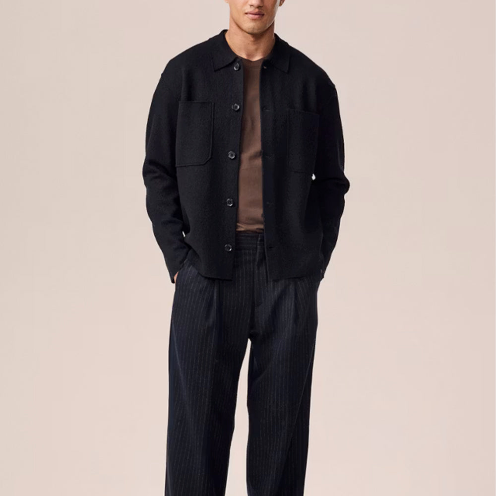 NN07 - Jonas Overshirt - Black – Merci Paris