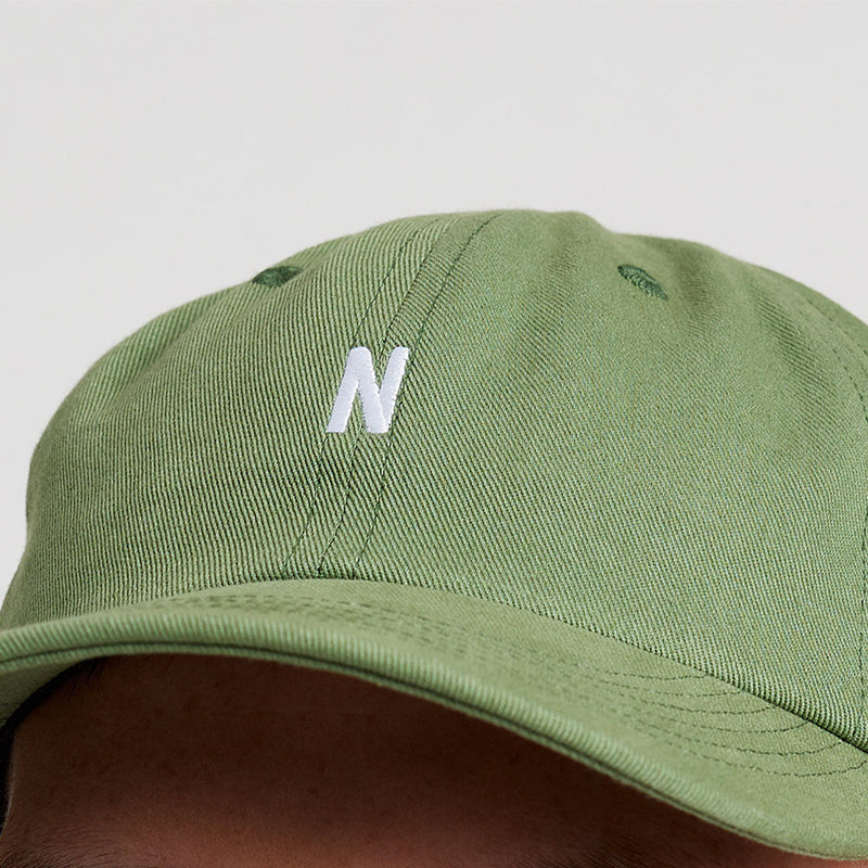 Norse Projects - Casquette Twill Sports - Vert Moss