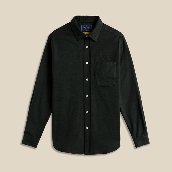 Portuguese Flannel - Chemise Teca - Vert Fôret
