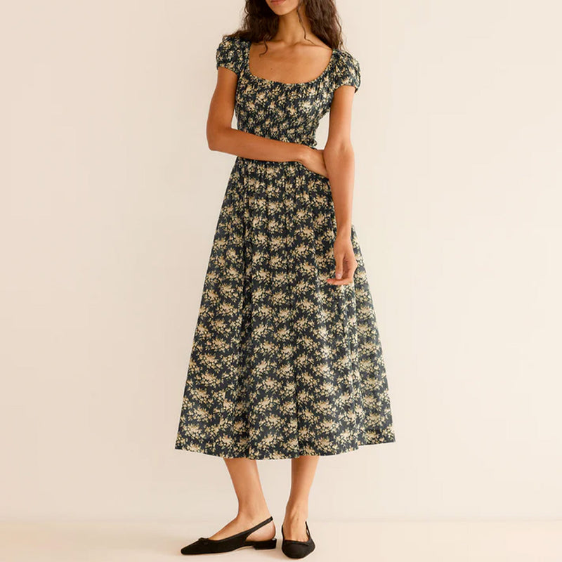 Dôen - Robe Quinley - Noir Rosier