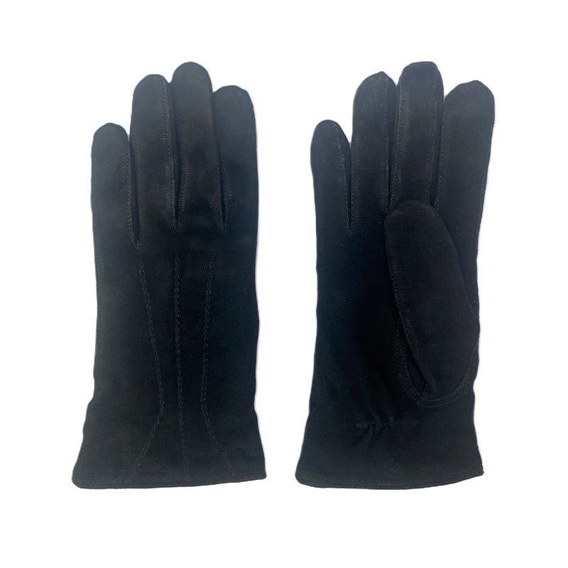 Milona - Gants Agneau Suède - Noir