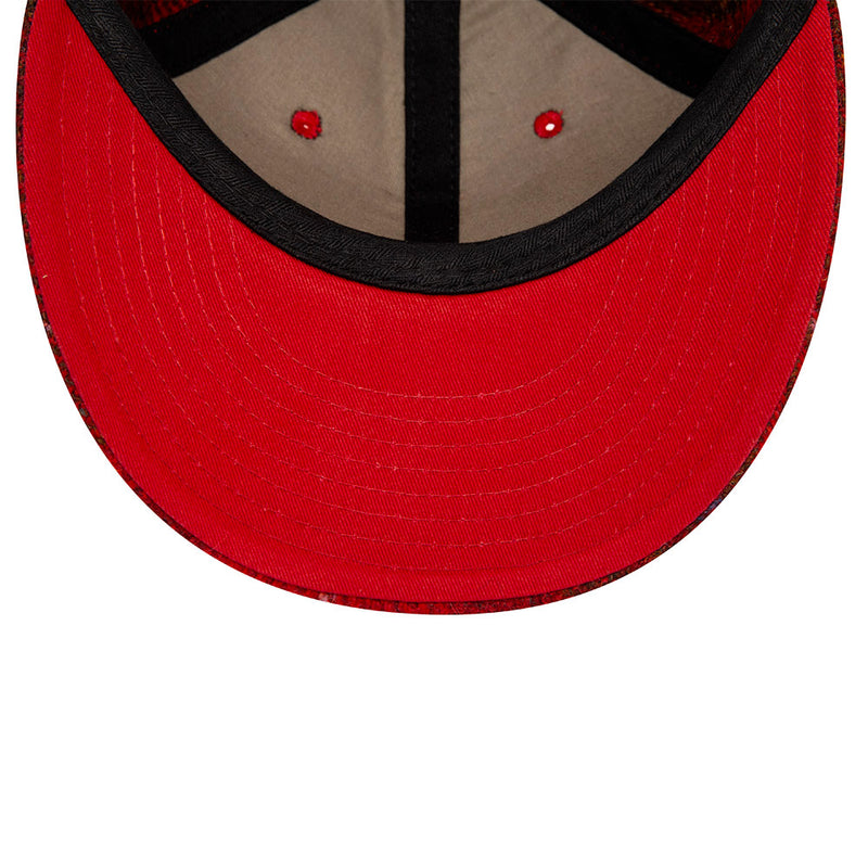 New Era - Casquette MLB Harris Tweed 9Fifty RC - Rouge