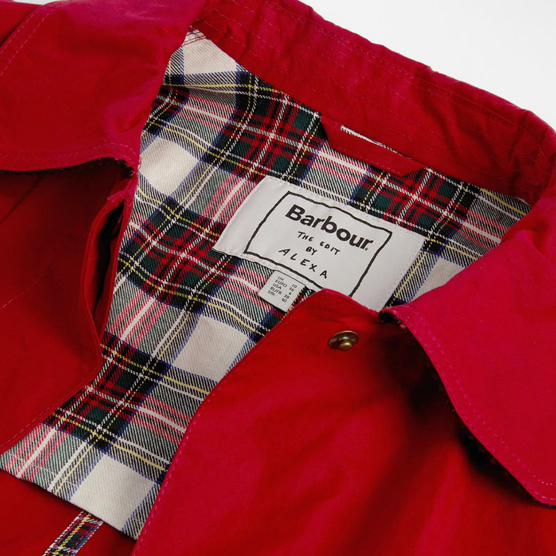 Barbour - Imperméable Alexa Lizzy Showerproof - Rouge
