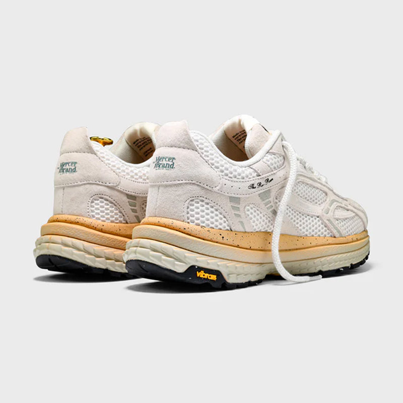Mercer - Baskets The Re Run Vibram Nubuck - Crème