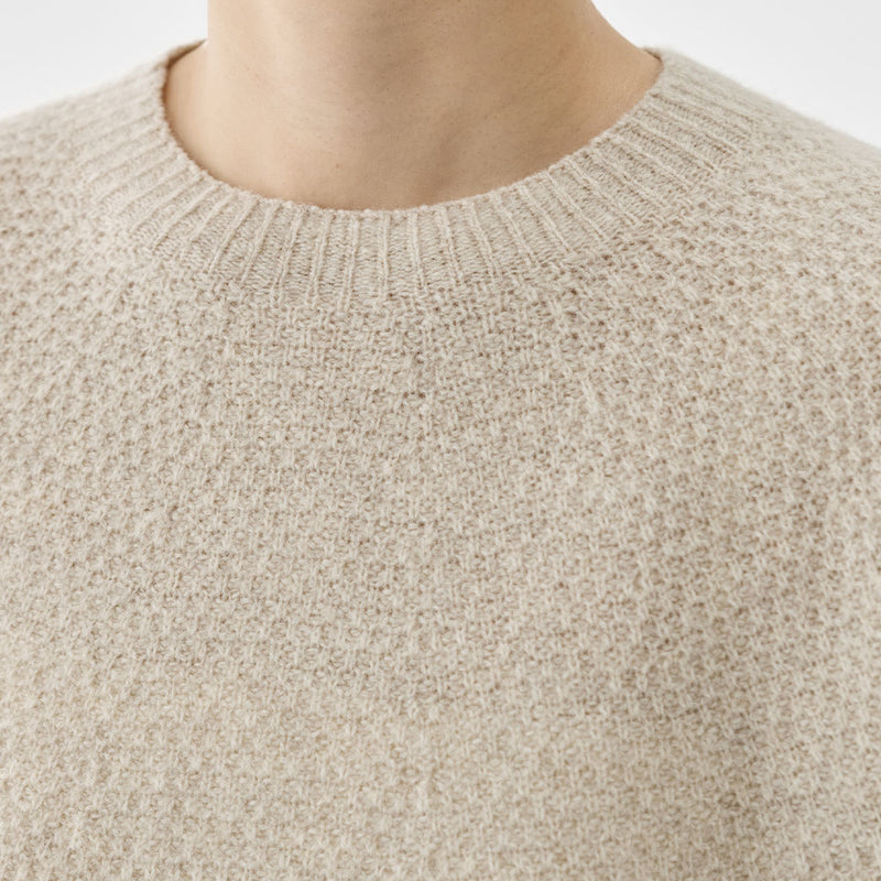 Pas de Calais - Pull Crewneck - Naturel