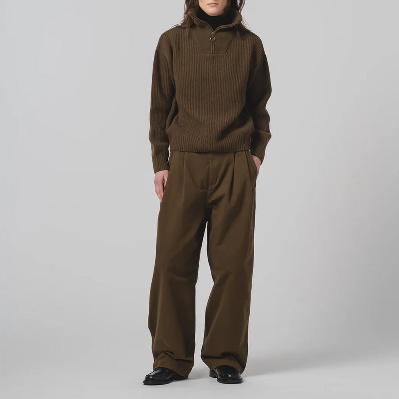 Girls Of Dust - Pantalon British Worker -Vert Fossile
