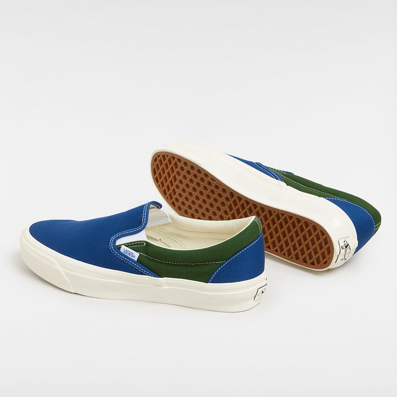 Vans - Slip On Reissue 98 LX - Bleu & Vert