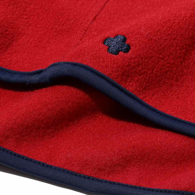 Beams Plus - Cagoule - Rouge & Marine