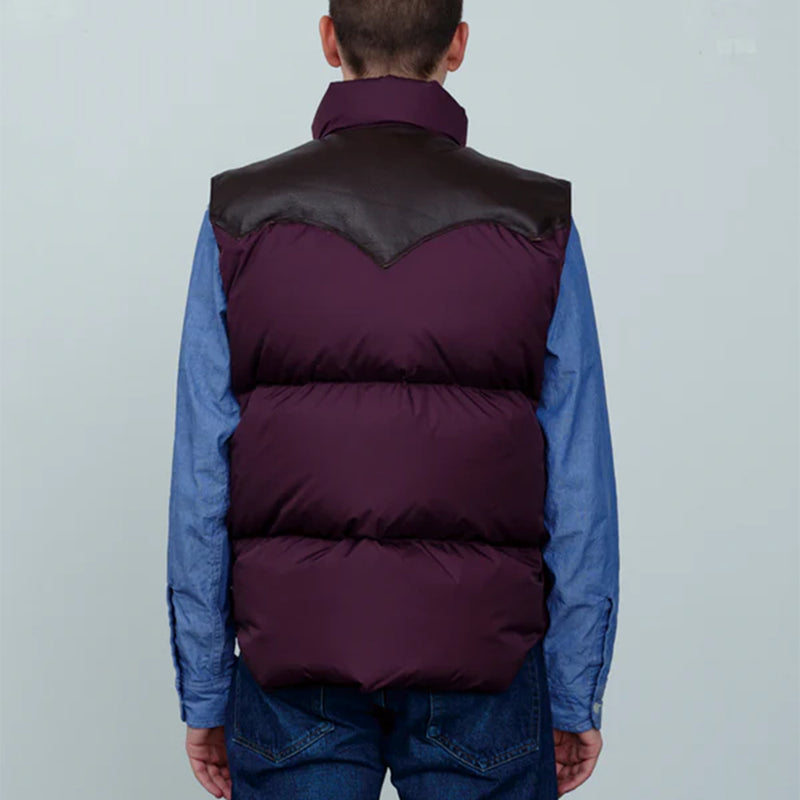 Rocky Mountain - Veste Down sans manches - Prune