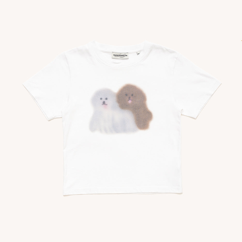 トップス Carne Bollente Doggy Decadence t-shirt Carne Bollente - Doggy Decadence Long Sleeve Top in Allover