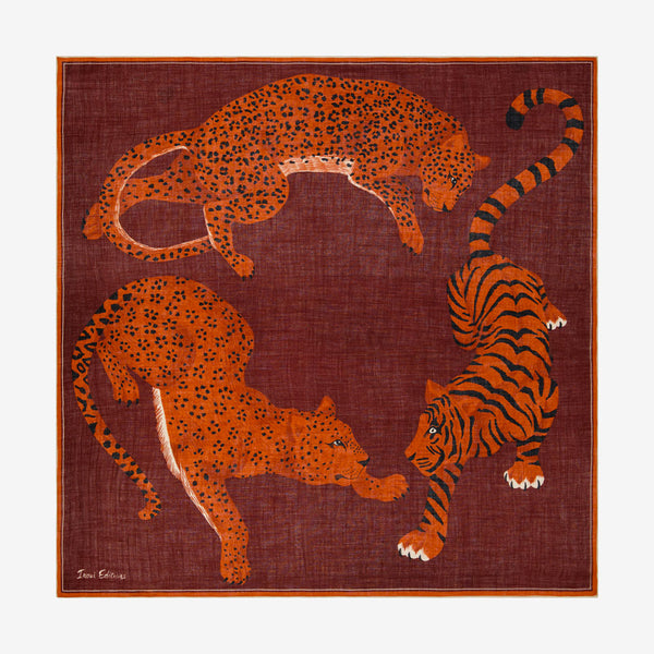 Inoui Editions - Carré Jorgen - Rouge