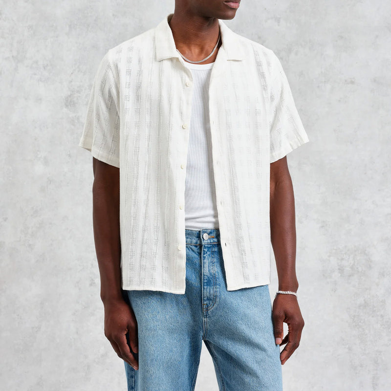 Wax London -  Chemise Didcot - Ecru