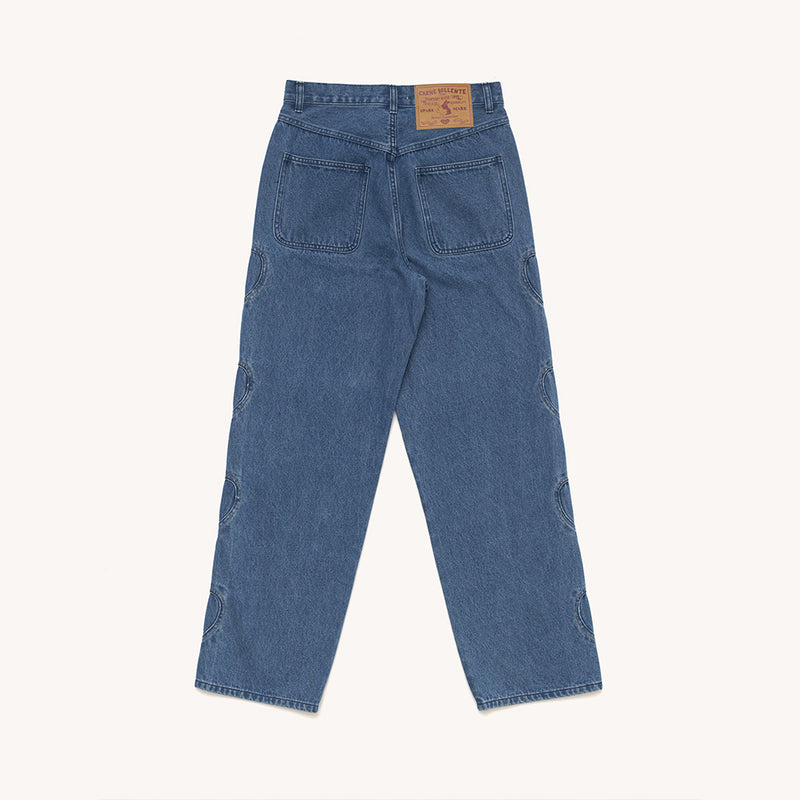 Carne Bollente - Jeans Country Crush - Washed Blue