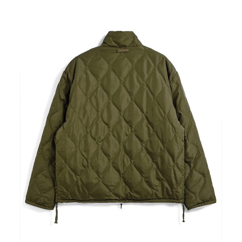 Taion - Veste Military Reversible Hi - D Olive Crème