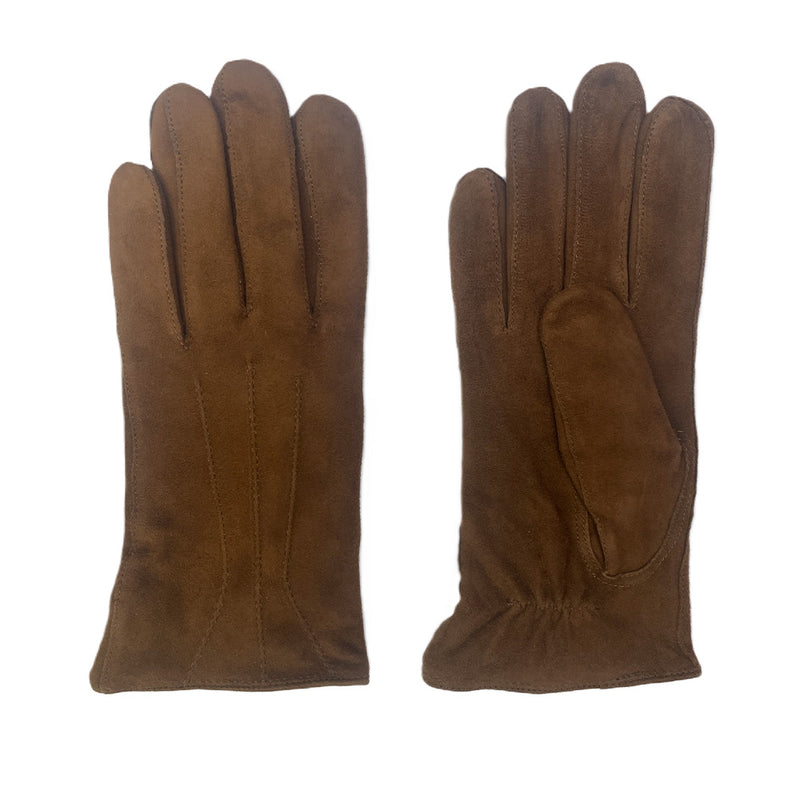 Milona - Gants Agneau Suède - Tabac
