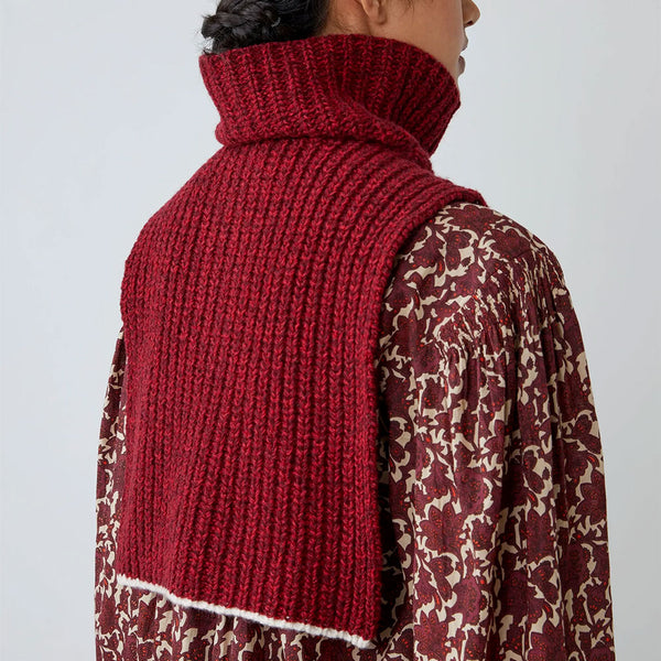 Moismont - Plastron Lise N°213 - Carmin