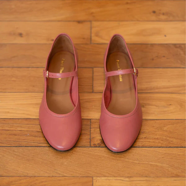 Anne Thomas - Ballerines Fantastica - Rose Barocco