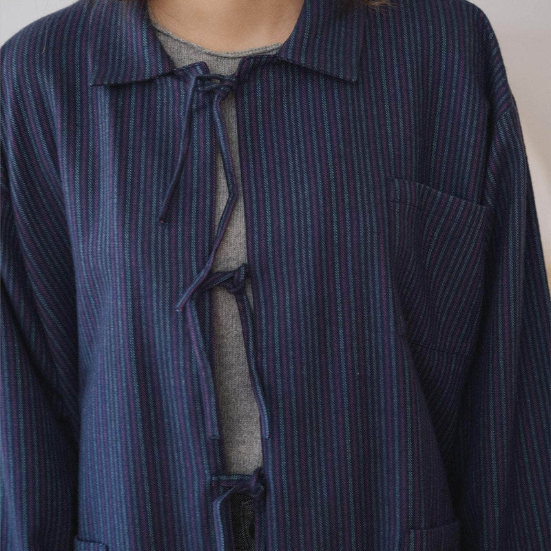 Baserange - Chemise Limber - Purple Stripe