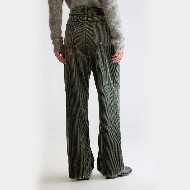 Bellerose - Jean large n°64 - Vert sauge