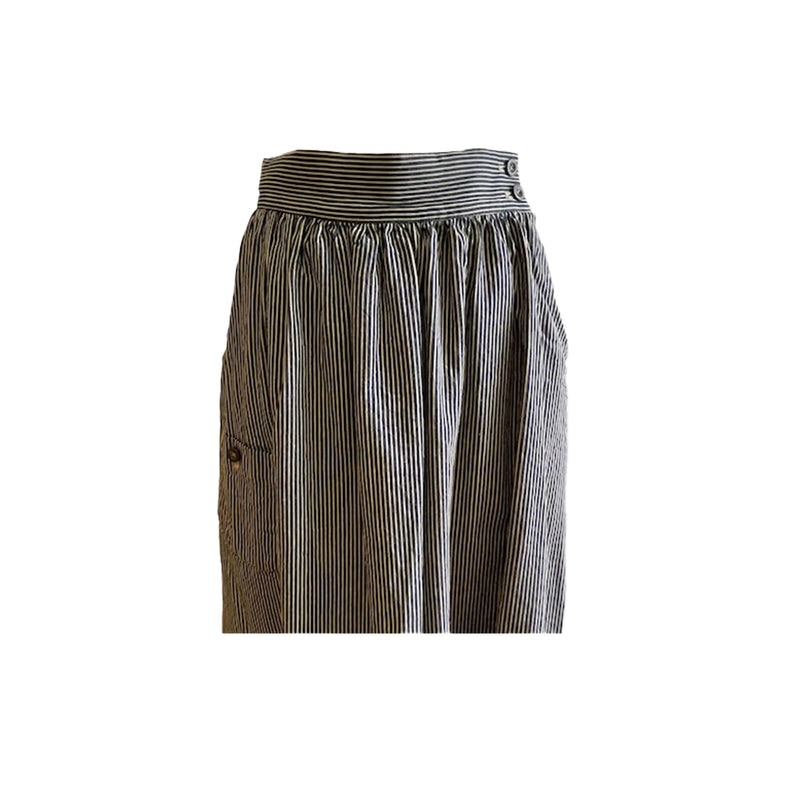 Sarahwear - Jupe Farmers rayée Hickory – Hickory