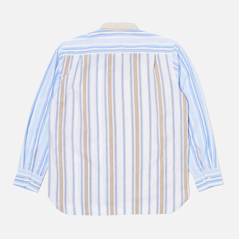 Universal Works - Chemise Panel - Mixed Stripes