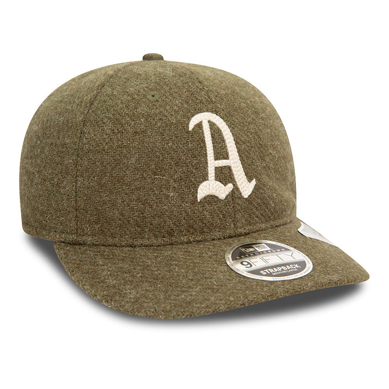 New Era - Casquette MLB Harris Tweed 9Fifty RC - Vert