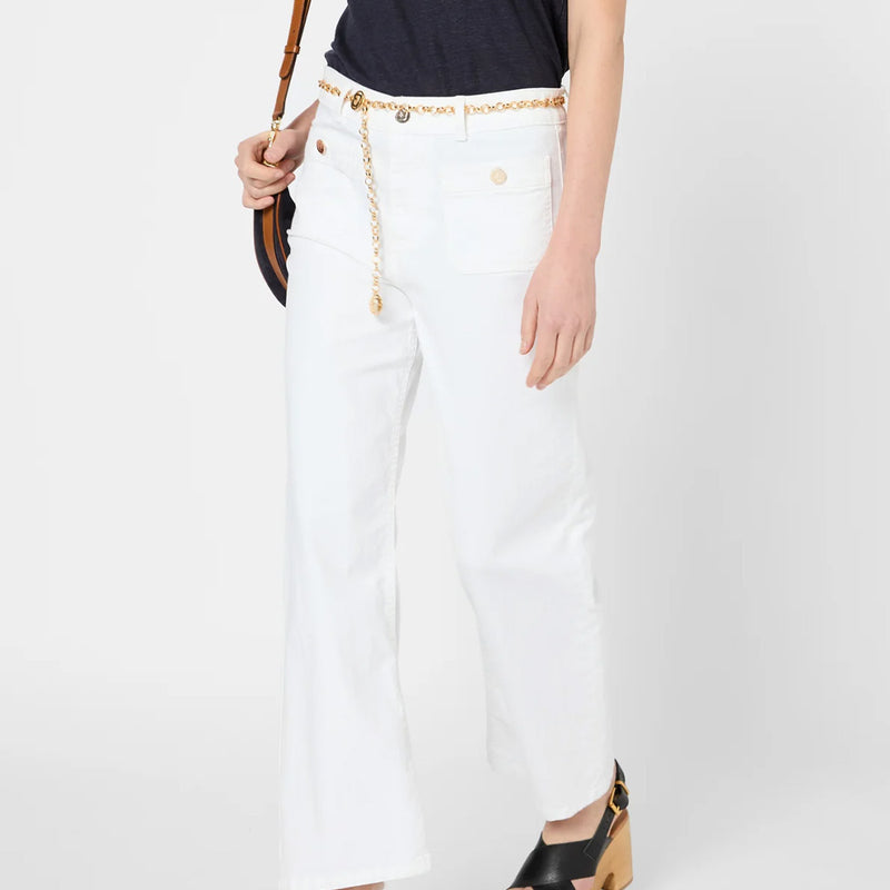 Gerard Darel - Pantalon Lida - Blanc