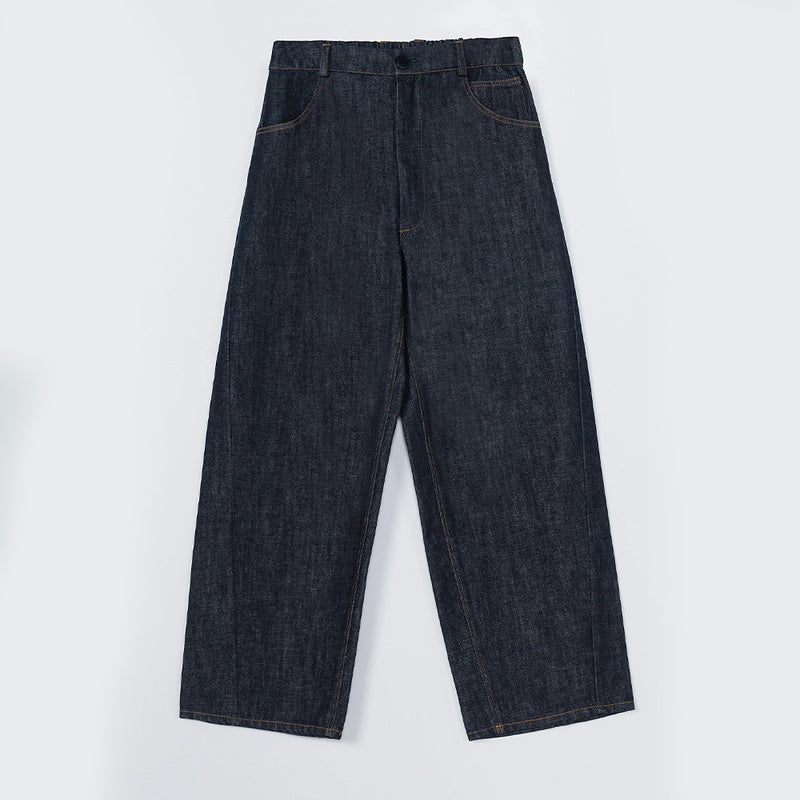 Cordera - Pantalon Droit - Indigo
