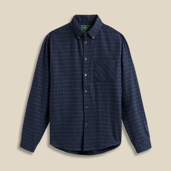 Portuguese Flannel - Chemise Minerva - Bleu