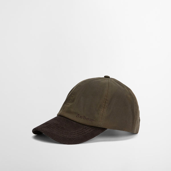 Barbour - Casquette Ashby - Marron/Olive