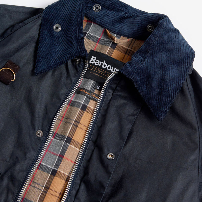 Barbour - Veste Spey Wax - Marine