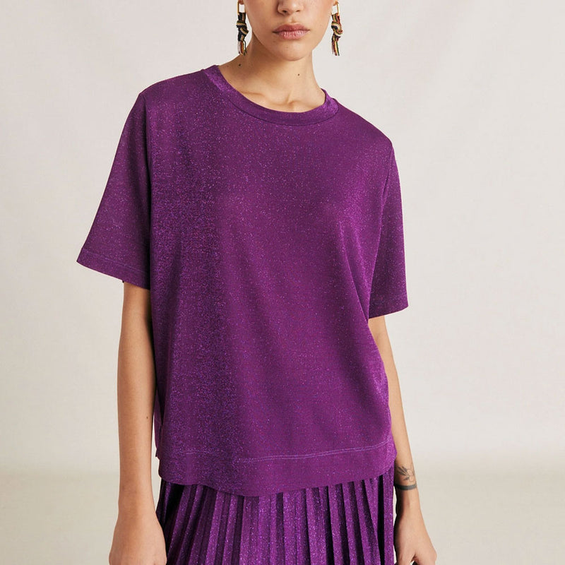 Momoni - Iora T-shirt - Purple