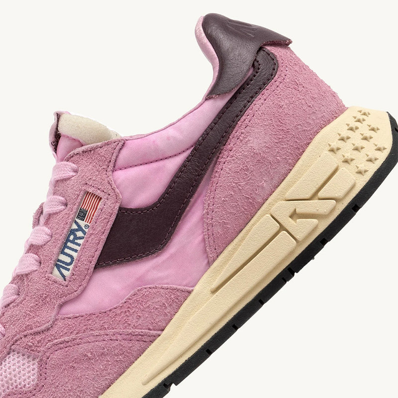 Autry - Baskets Reelwind Low Suede - Rose