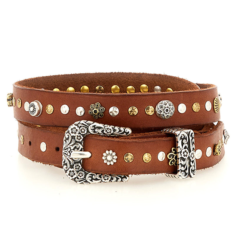 Campomaggi - Ceinture Diamante - Cognac