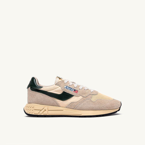 Autry - Baskets Reelwind Low Man Suede - Ecru & Montagne