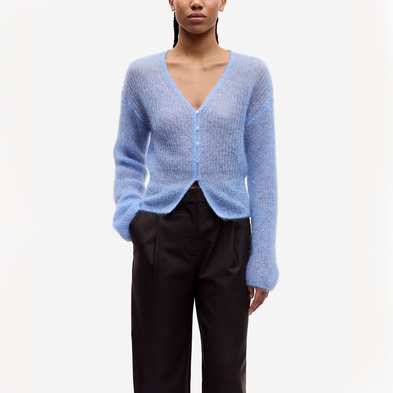 Samsoe Samsoe - Cardigan Sapoppie - Della Robbia Blue