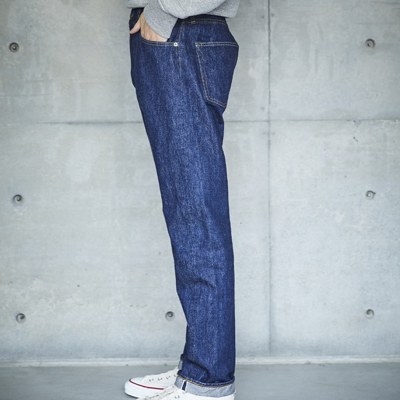 OrSlow - Jeans selvedge 107 Ivy - Bleu