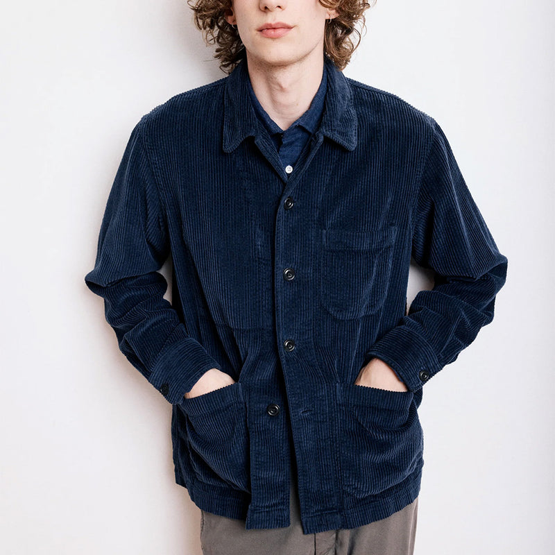 Hartford - Chemise Petty - Bleu Marine