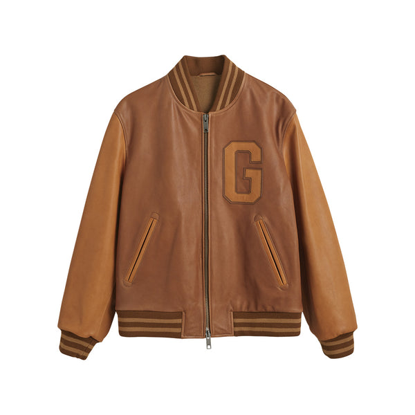 GANT - Veste Varsity - Marron