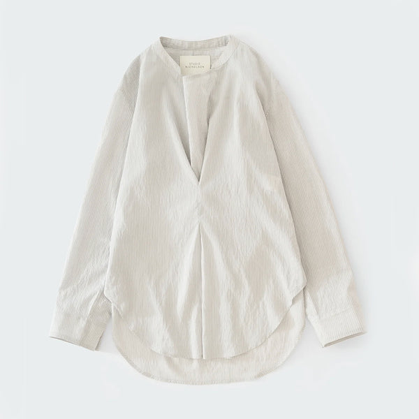 Studio Nicholson - Blouse Pampa - Craie