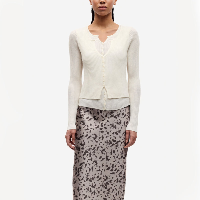 Samsoe Samsoe - Cardigan Sajose - Clear Cream